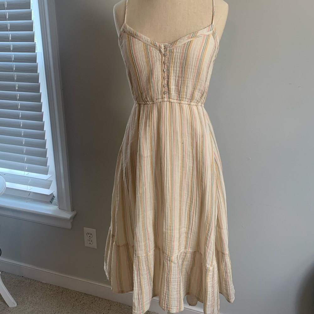 Aerie Tiered Midi dress